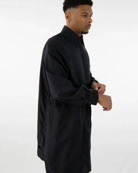NOBUO Dark – Unisex Oversized Fit Shirt made from Deadstock | Handmade in Berlin — Ansicht 12