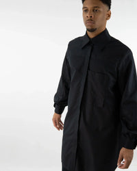 NOBUO Dark – Unisex Oversized Fit Shirt made from Deadstock | Handmade in Berlin — Ansicht 11