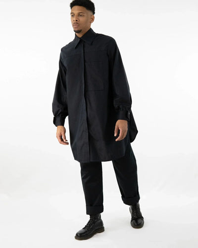 NOBUO Dark – Unisex Oversized Fit Shirt made from Deadstock | Handmade in Berlin