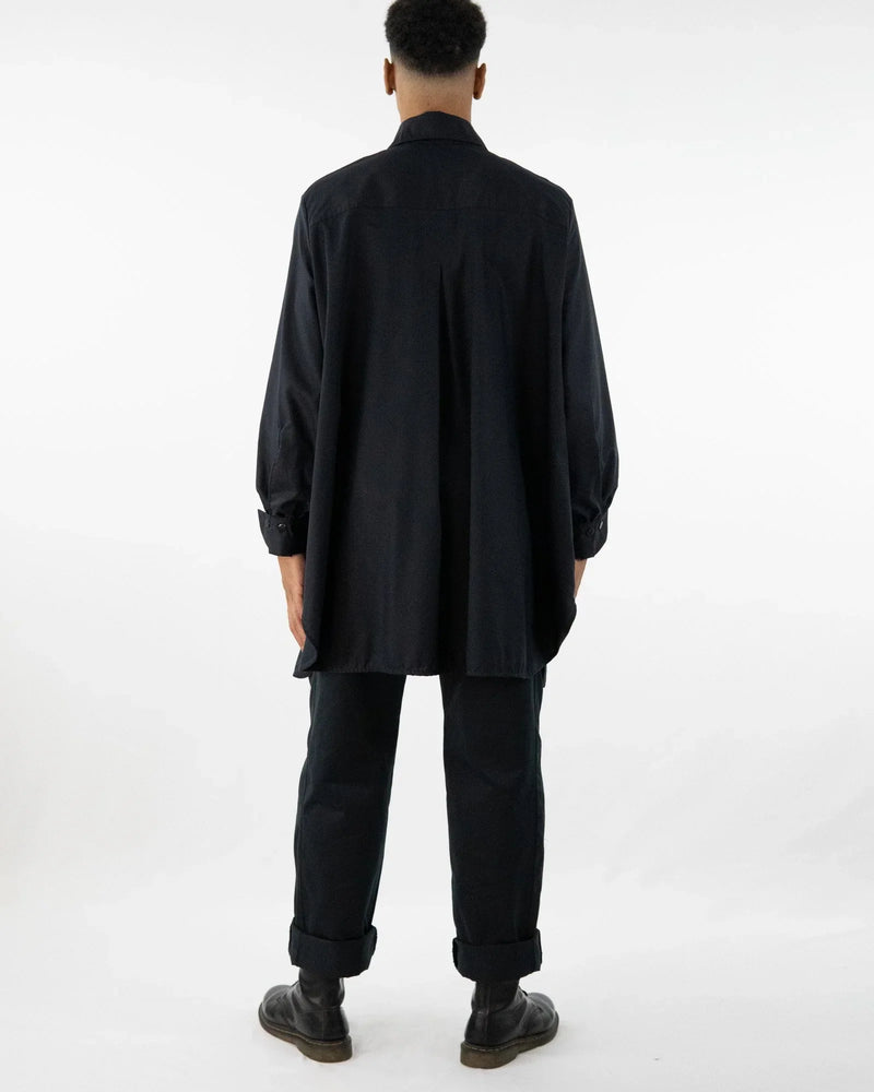 NOBUO Dark – Unisex Oversized Fit Shirt made from Deadstock | Handmade in Berlin — Ansicht 8