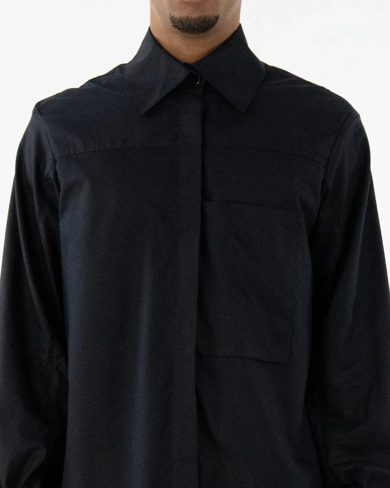 NOBUO Dark – Unisex Oversized Fit Shirt made from Deadstock | Handmade in Berlin — Ansicht 9