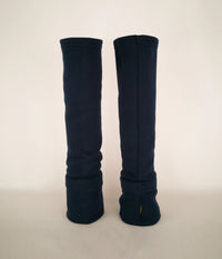 Arm Warmers MIDNIGHT – Long Organic Cotton Sleeves — Ansicht 1