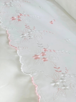 Bettwäsche Set Uni Silver Blue – 100% Mako-Baumwolle | Satin 300 TC | Bügelleicht