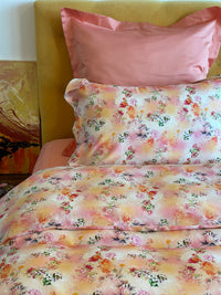 Duvet Cover Set Monet Peach – 100% Lyocell Sateen 250 TC — Ansicht 2