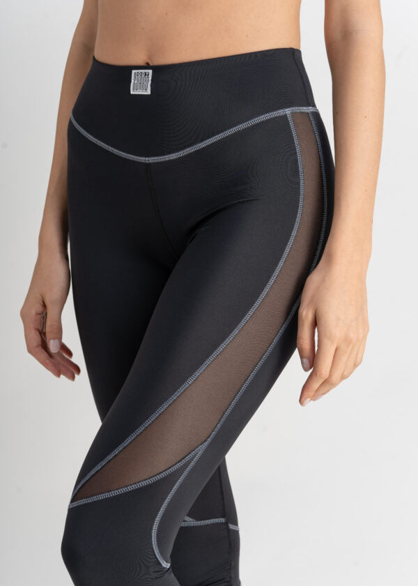 Audrey Leggings High Waist – Innentasche, ECONYL® Recycled — Ansicht 4
