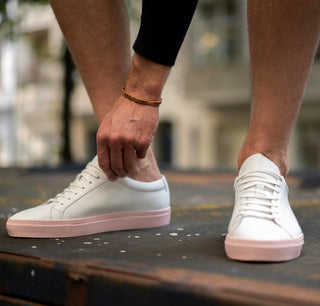 kūlson Sneaker "Rosé" | Pastell trifft Nachhaltigkeit | Handgefertigt in Portugal