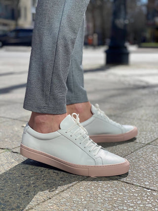 kūlson Sneaker "Rosé" | Pastell trifft Nachhaltigkeit | Handgefertigt in Portugal