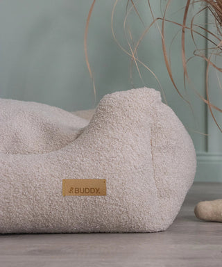 BUDDY. Hundebett mit Rand - LeFluff - aus recycelten Materialien