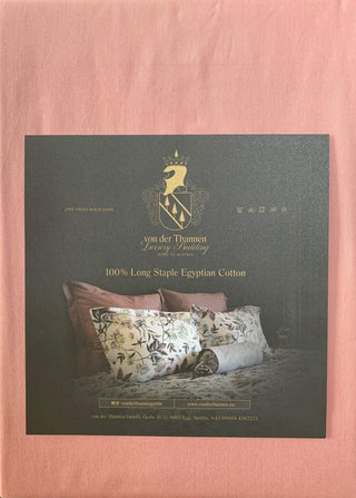 Satin Bettlaken – 100% mercerisierte Baumwolle | Satin 300 TC | Uni Farbe