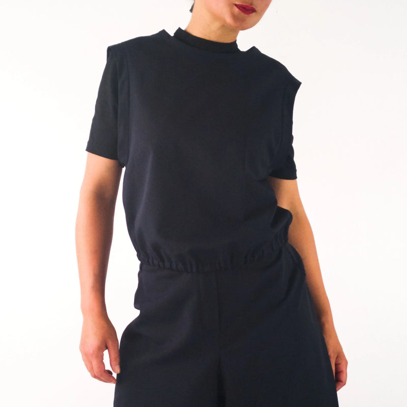 Sleeveless Sweater MINIMAL Short-sleeved Blouse Wool Deadstock Berlin-Kreuzberg — Ansicht 6