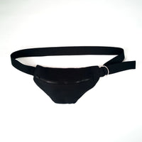 Cross Body Bag TOMI BLACK – Organic Cotton Fanny Pack — Ansicht 1