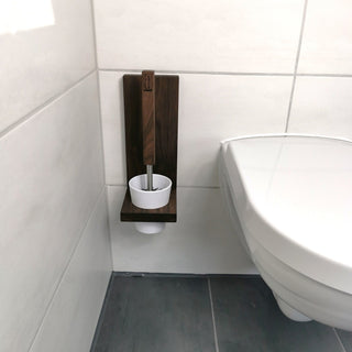 Toilettenbürstenhalter LARA aus Holz