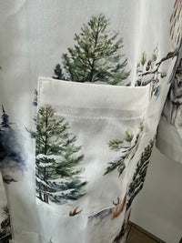 Limited Edition Satin Pajamas Chalet – 100% Mercerized Cotton, 300 TC — Ansicht 3