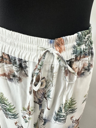 Limited Edition Satin Pyjama Chalet – 100% Mercerisierte Baumwolle | Premium Satin | 300 TC