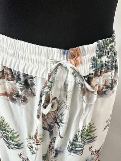Limited Edition Satin Pajamas Chalet – 100% Mercerized Cotton, 300 TC