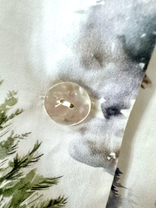 Limited Edition Satin Pyjama Chalet – 100% Mercerisierte Baumwolle | Premium Satin | 300 TC