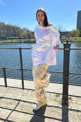 Pills Allover Bigshirt – Metallic Foil | Unisex | Oversized Dress