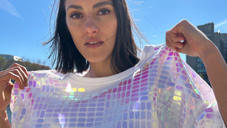 Pills Allover Bigshirt – Metallic Foil | Unisex | Oversized Dress