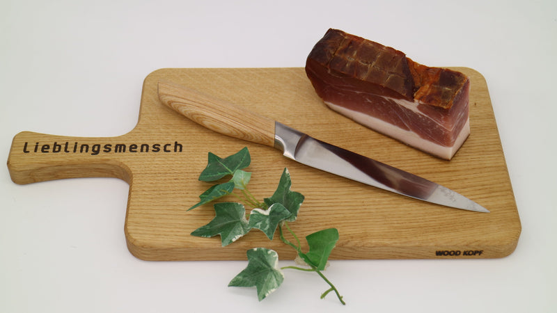 CULINA Oak Chopping Board 40 x 20 cm with Engraving — Ansicht 3