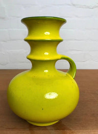 Table Lamp Steuler Handle Vase Pagoda Style Neon Yellow Mid Century Design — Ansicht 7