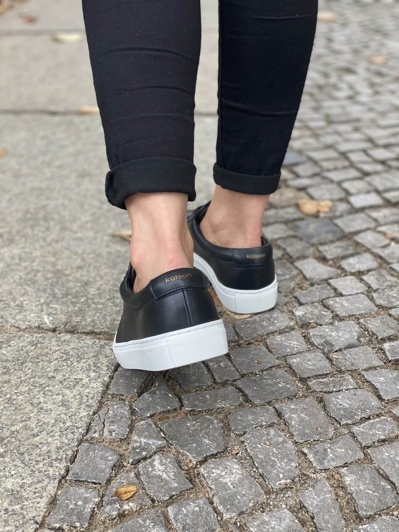 kūlson Sneaker Piano Nachhaltiger Stil Rindsleder Recycling-Sohle — Ansicht 10