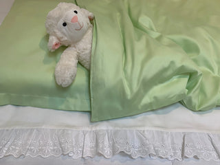 Kinder Bettwäsche Set Uni Farbe – 100% Baumwolle | Satin | OEKO-TEX®