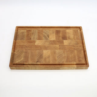 Stirnholz Schneidebrett Grano aus Holz Eiche