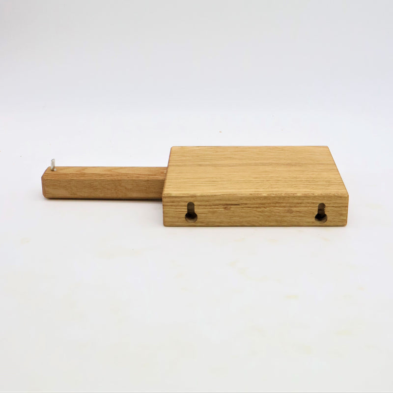 Toilet Paper Holder LEO Made of Oak – Handmade — Ansicht 7