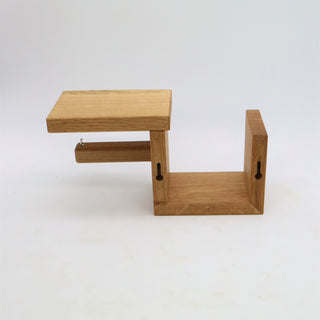 Toilettenpapierhalter LOTHAR aus Holz