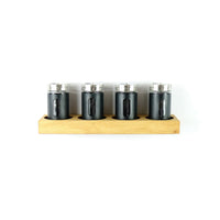 SPEZIE spice rack with wooden shakers — Ansicht 29