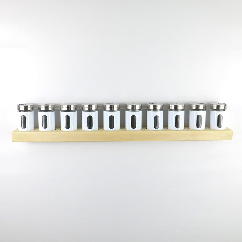 SPEZIE spice rack with wooden shakers — Ansicht 34