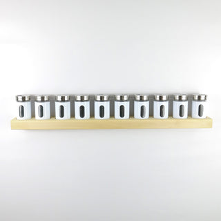 Gewürzregal Spezie aus Holz Ahorn