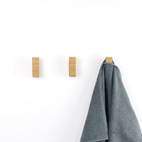Wandhaken Kleiderhaken Set EMIL aus Massivholz – 3er Pack — Ansicht 4