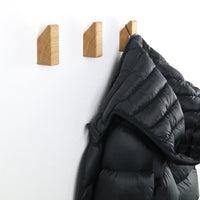Wall Hooks Coat Hooks Set EMIL made of Solid Wood – Pack of 3 — Ansicht 3