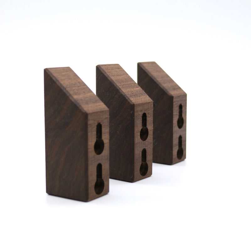 Wandhaken Kleiderhaken Set EMIL aus Massivholz – 3er Pack — Ansicht 5