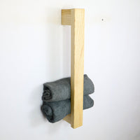 Towel rail MANUS – Solid oak handcrafted — Ansicht 6