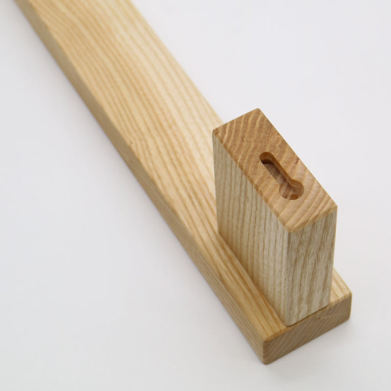 Towel rail MANUS – Solid oak handcrafted — Ansicht 7