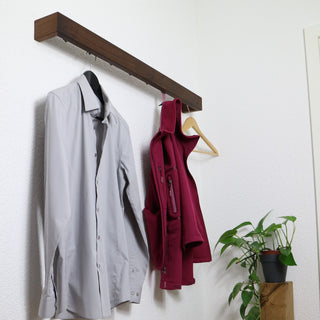 Garderobe VESTA aus Holz Nussbaum