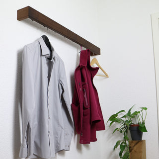 Garderobe VESTA aus Holz Nussbaum