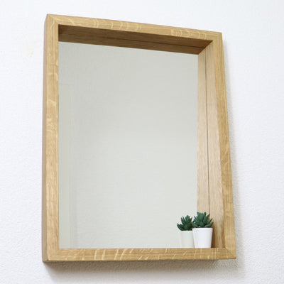 ARTUS mirror frame handcrafted Black Forest oak