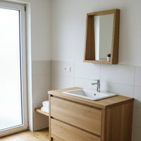 ARTUS mirror frame handcrafted Black Forest oak — Ansicht 2