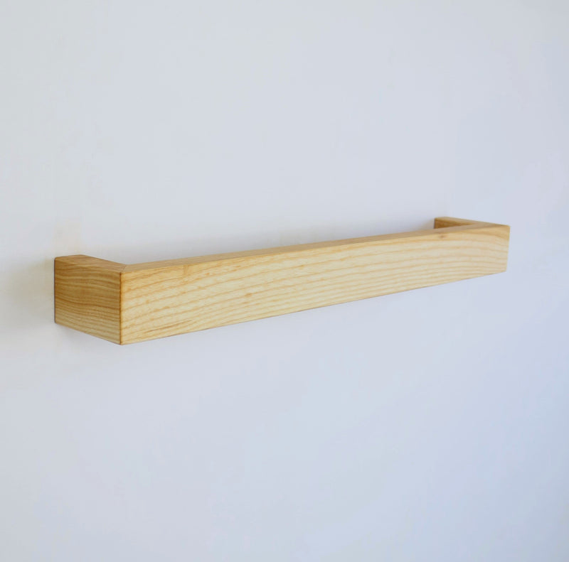 PLENAS Oak Solid Wood Towel Holder — Ansicht 8