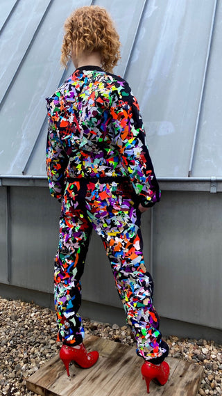 Dirt Allover Jogger – Foil Layers | Unisex | Einzigartiger Used-Effekt