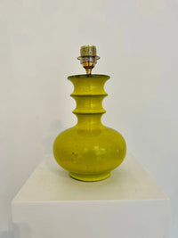 Table Lamp Steuler Handle Vase Pagoda Style Neon Yellow Mid Century Design — Ansicht 6