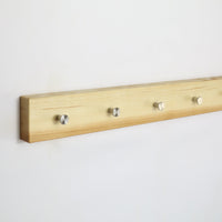 VESTAS Solid Wood Coat Rack – Oak, handcrafted — Ansicht 8