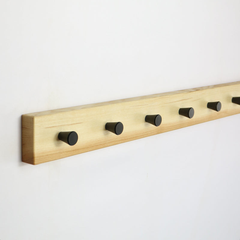 VESTAS Solid Wood Coat Rack – Oak, handcrafted — Ansicht 9