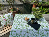 Tischwäsche Florales Frühjahrsdesign – 100 % Baumwolle Handarbeit Vorarlberg — Ansicht 2