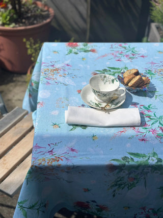 Tischwäsche – Florales Frühjahrsdesign | 100 % Baumwolle | Made in Austria