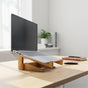 Laptop Stand "Elevate" Solid Wood – Ergonomic Height for Healthy Working