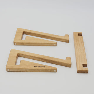 Laptop-Ständer aus Holz